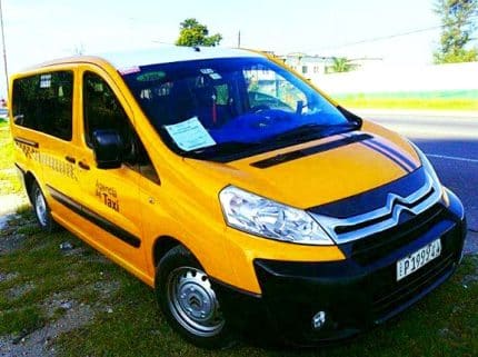 taxi amarillo Cuba Cabs in Cuba cabs